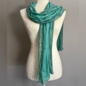 Elegant Teal Scarf for Women